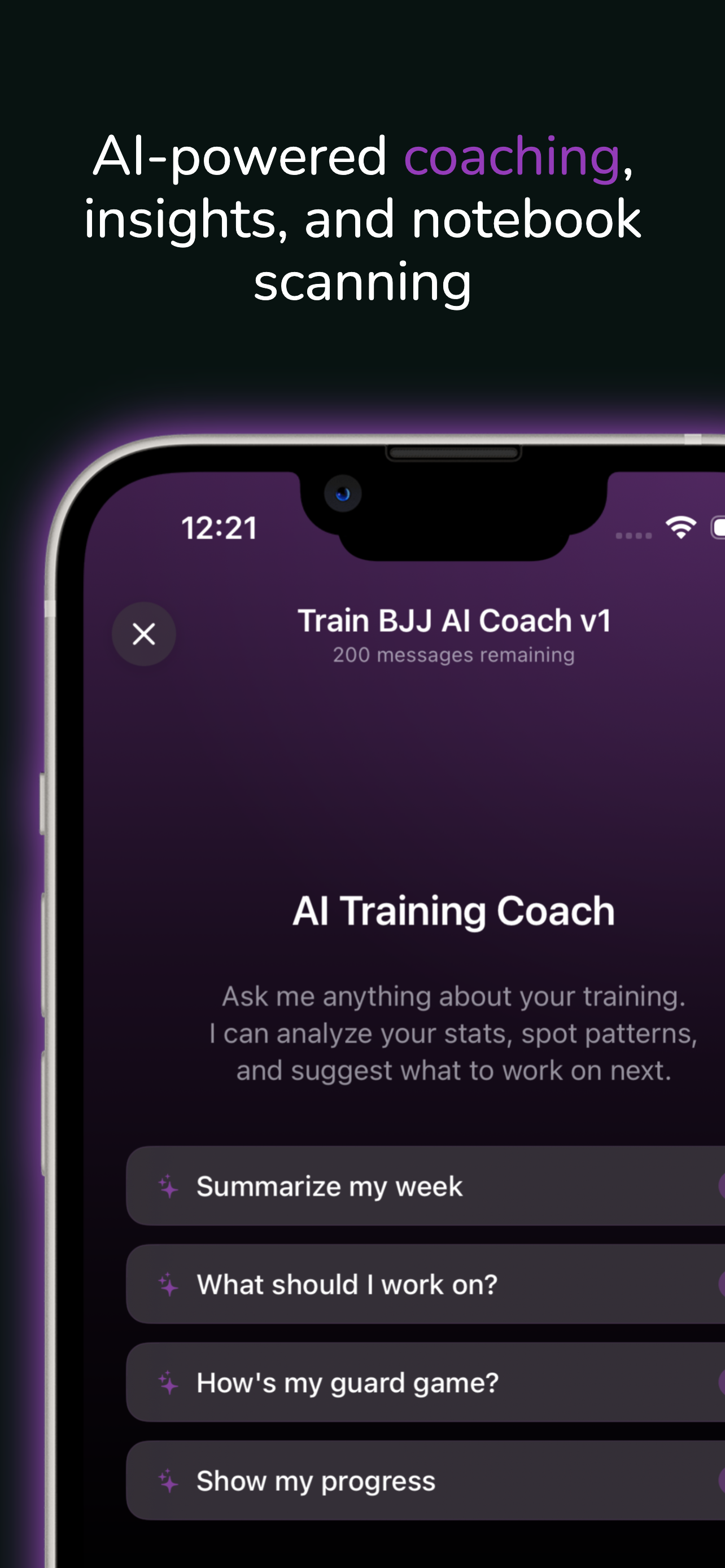 AI-powered coaching